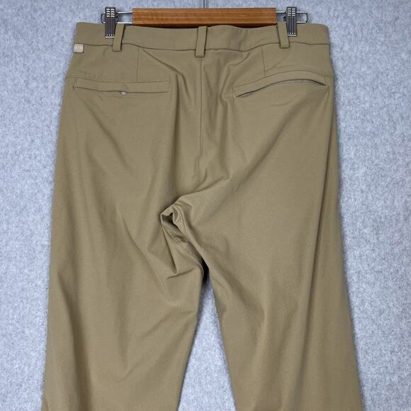 Lululemon Commission Pant Classic Men's Size 31 Beige Stretch Performance Chino - Picture 7 of 9